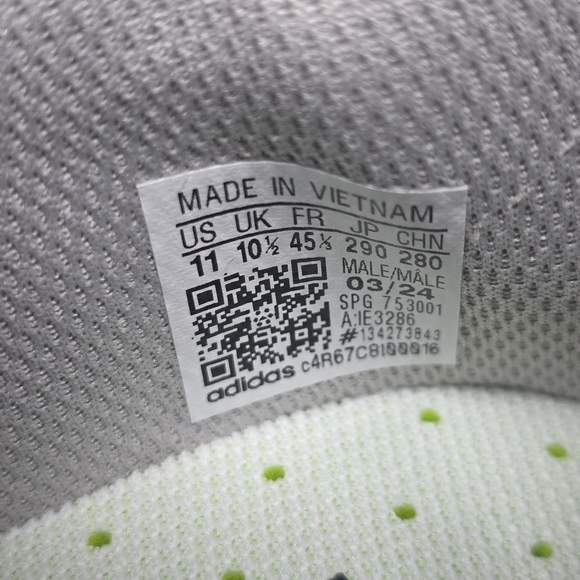 Adidas Adizero Electric+ Grey Silver IE3286 Football Cleats Mens Size 11 New - Picture 12 of 12